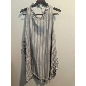 Vintage Child Prairie Smock Pinafore Costume Dress Girls 10 12 Dickens Victorian